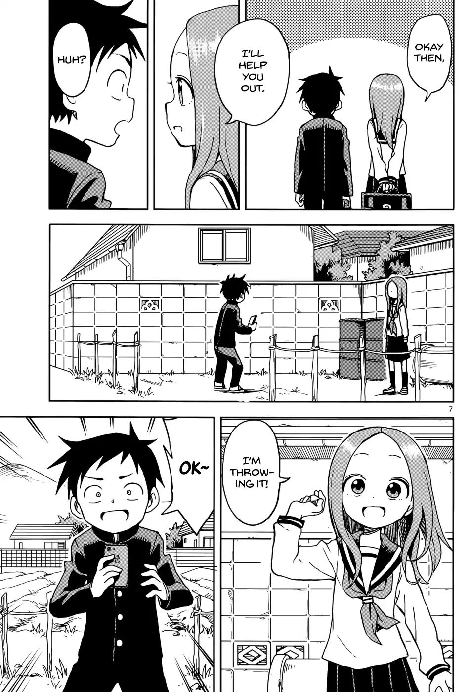 Karakai Jouzu No Takagi-San - Chapter 98: Ufo