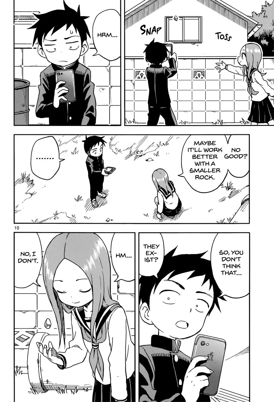 Karakai Jouzu No Takagi-San - Chapter 98: Ufo