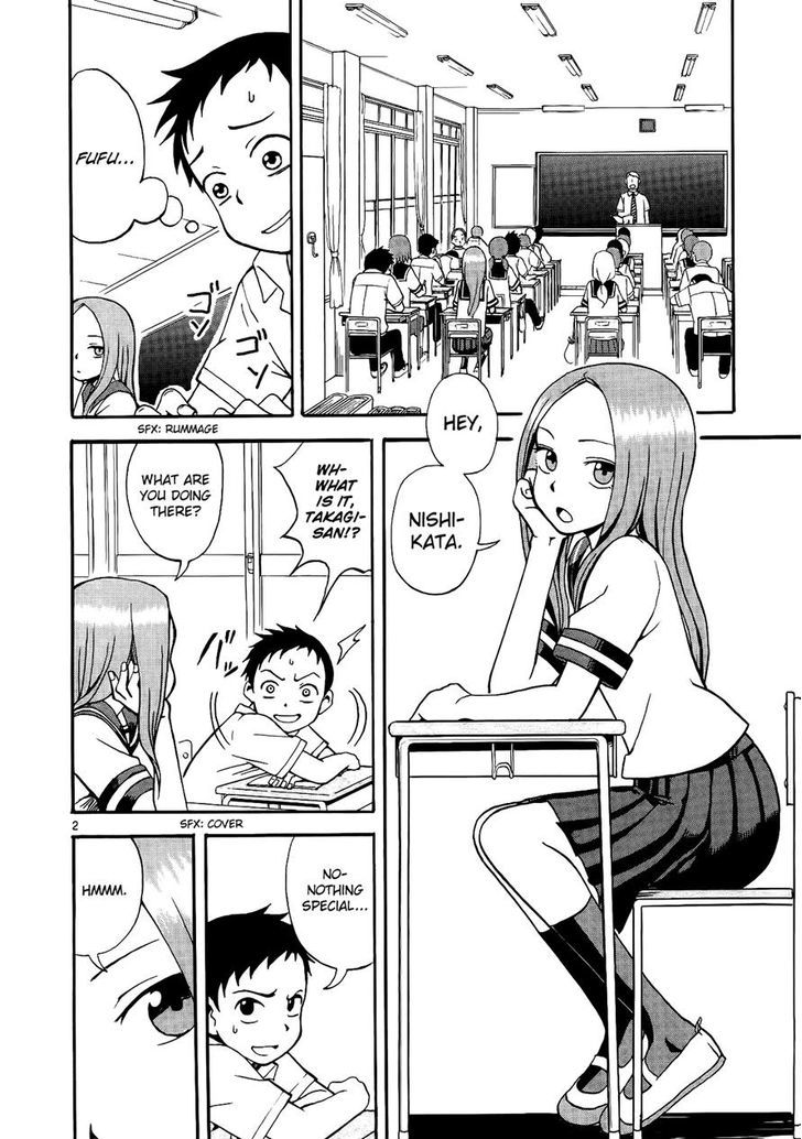 Karakai Jouzu No Takagi-San - Vol.1 Chapter 1 : Eraser