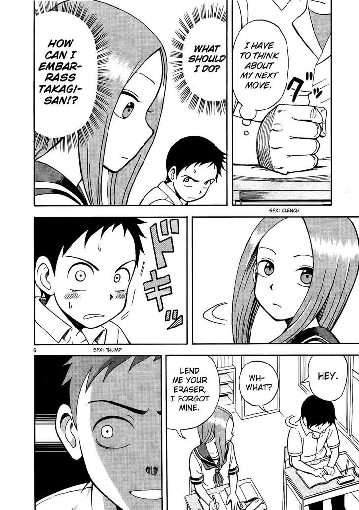 Karakai Jouzu No Takagi-San - Vol.1 Chapter 1 : Eraser