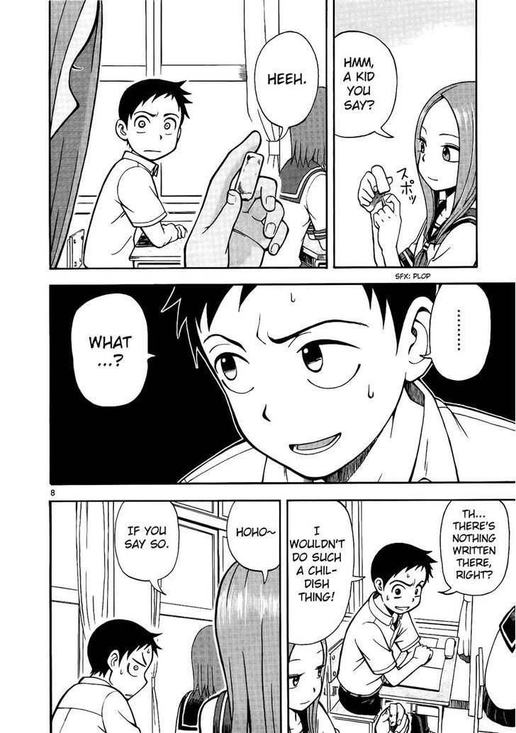 Karakai Jouzu No Takagi-San - Vol.1 Chapter 1 : Eraser