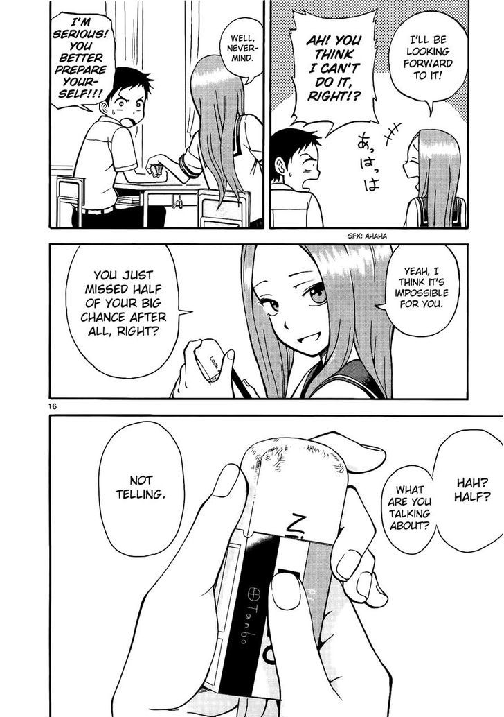 Karakai Jouzu No Takagi-San - Vol.1 Chapter 1 : Eraser