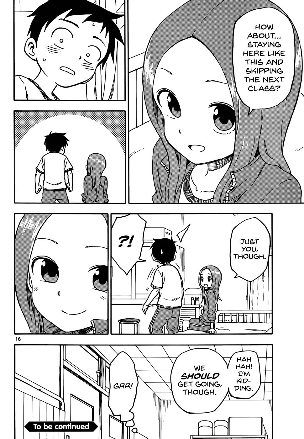 Karakai Jouzu No Takagi-San - Vol.4 Chapter 68