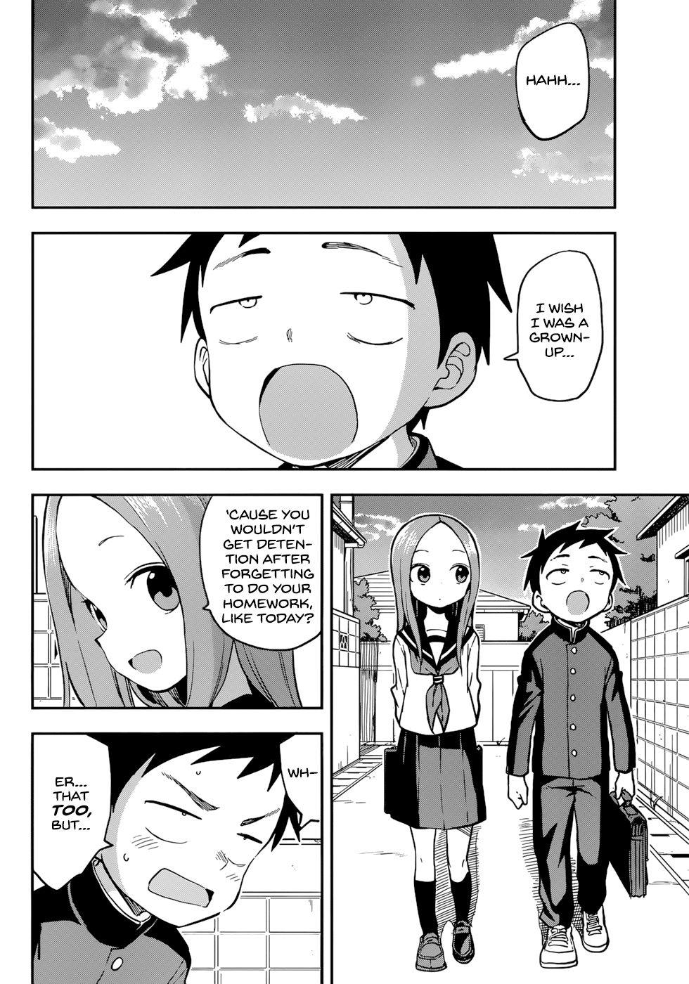 Karakai Jouzu No Takagi-San - Chapter 157: Playing With Shadows