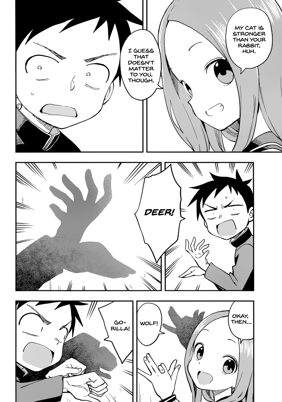 Karakai Jouzu No Takagi-San - Chapter 157: Playing With Shadows