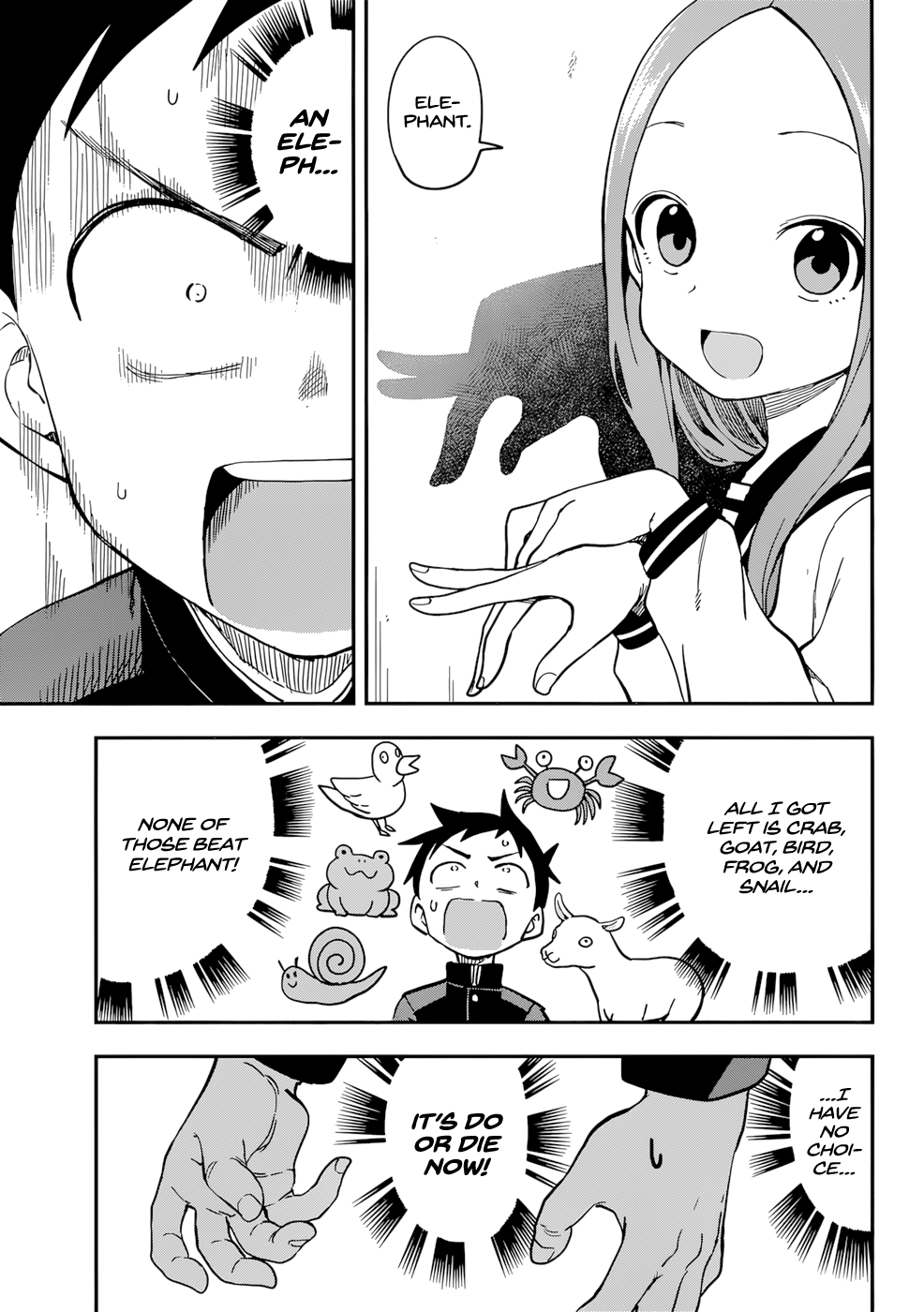 Karakai Jouzu No Takagi-San - Chapter 157: Playing With Shadows