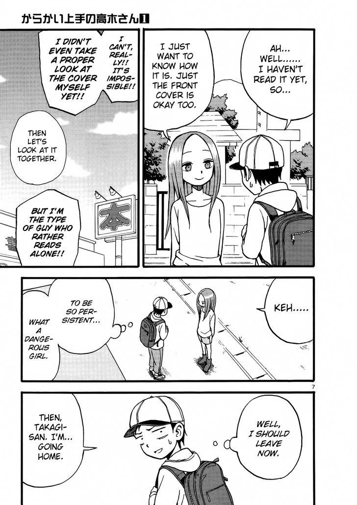 Karakai Jouzu No Takagi-San - Vol.1 Chapter 9 : Bookstore