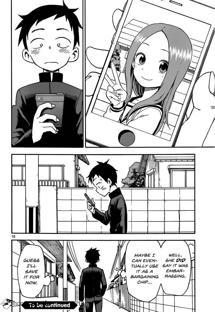 Karakai Jouzu No Takagi-San - Chapter 34