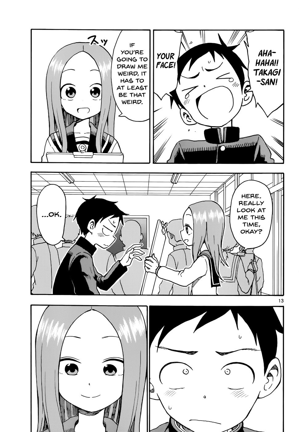 Karakai Jouzu No Takagi-San - Chapter 50 : Portrait