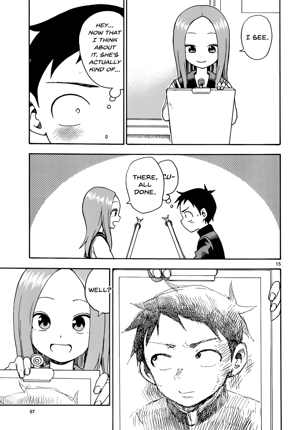 Karakai Jouzu No Takagi-San - Chapter 50 : Portrait