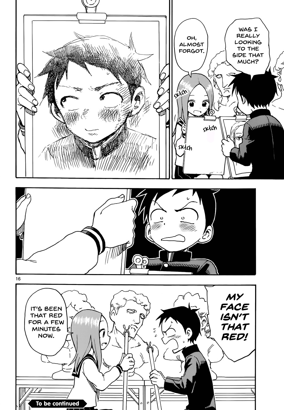 Karakai Jouzu No Takagi-San - Chapter 50 : Portrait