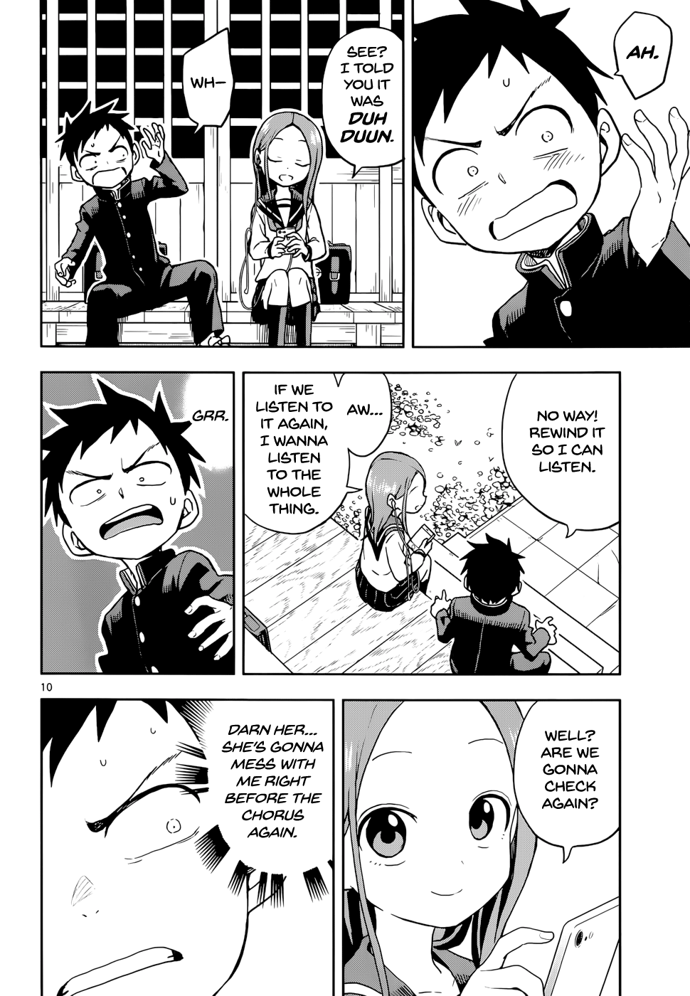 Karakai Jouzu No Takagi-San - Chapter 113: Chorus