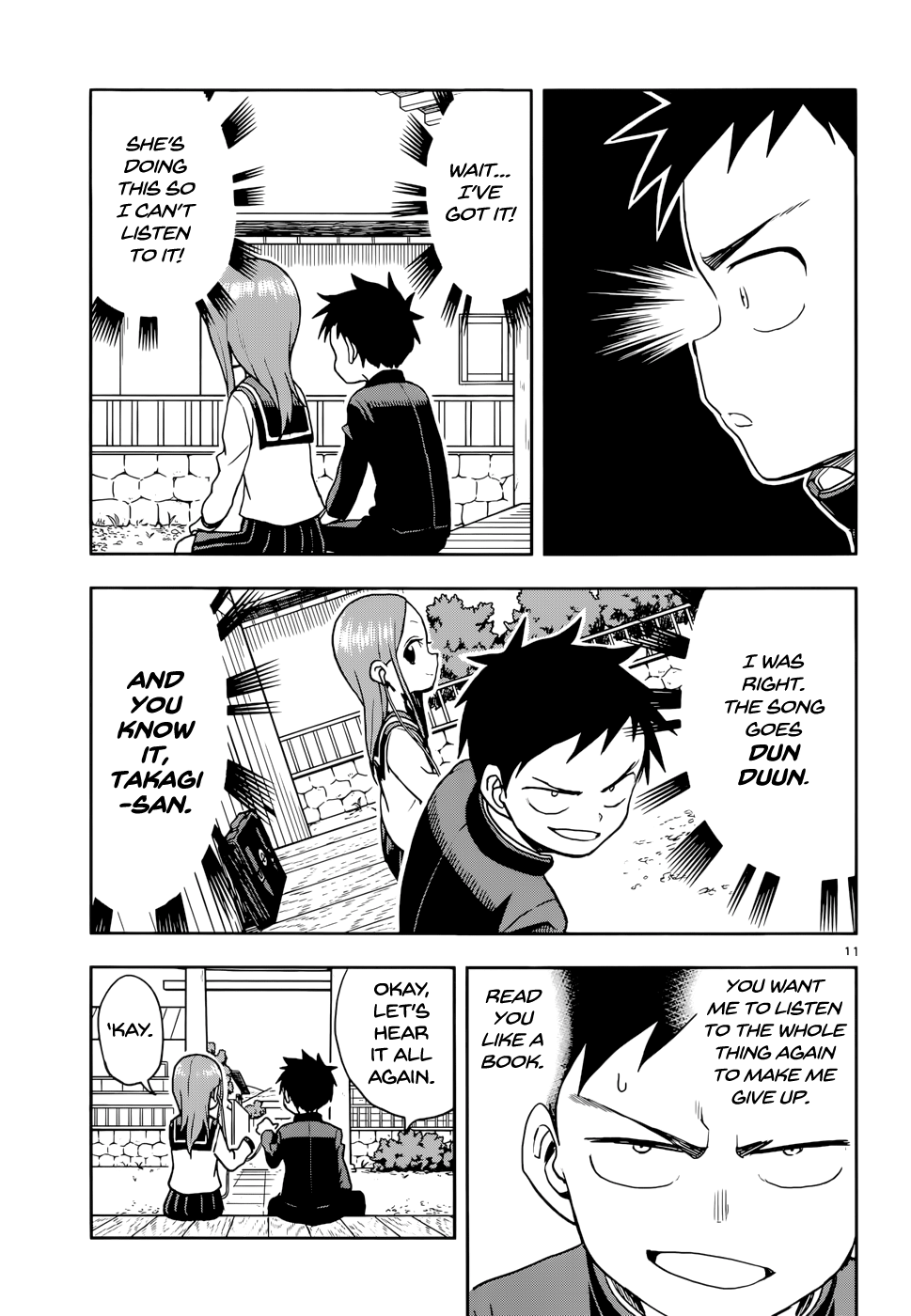 Karakai Jouzu No Takagi-San - Chapter 113: Chorus