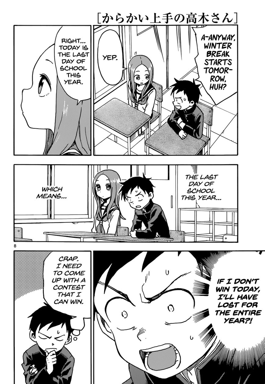 Karakai Jouzu No Takagi-San - Chapter 069 : End Of The Year