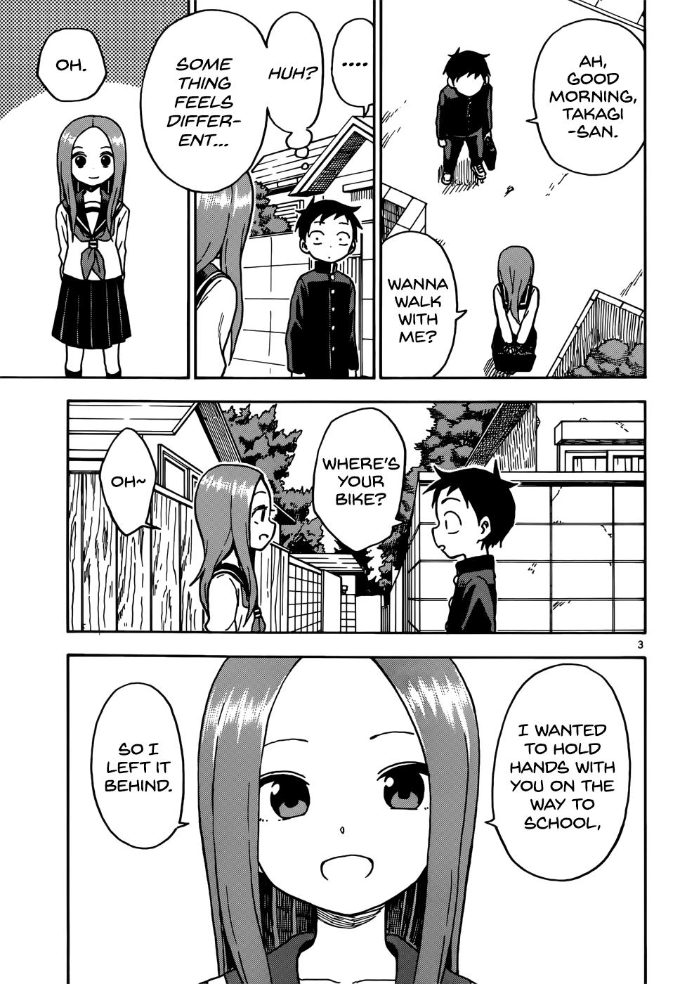 Karakai Jouzu No Takagi-San - Vol.4 Chapter 67