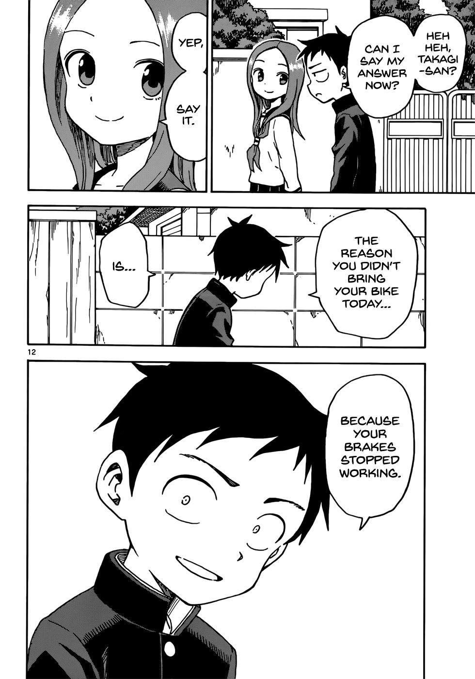 Karakai Jouzu No Takagi-San - Vol.4 Chapter 67