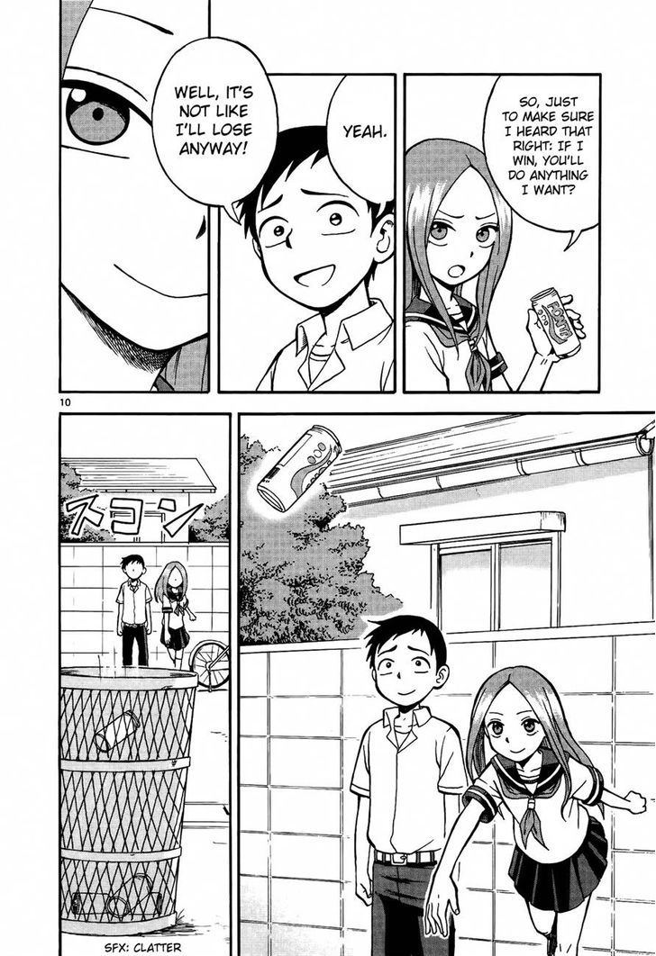 Karakai Jouzu No Takagi-San - Vol.1 Chapter 5 : Empty Cans