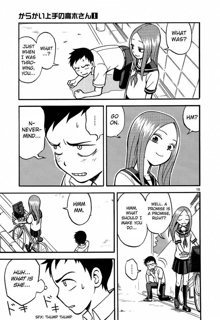 Karakai Jouzu No Takagi-San - Vol.1 Chapter 5 : Empty Cans