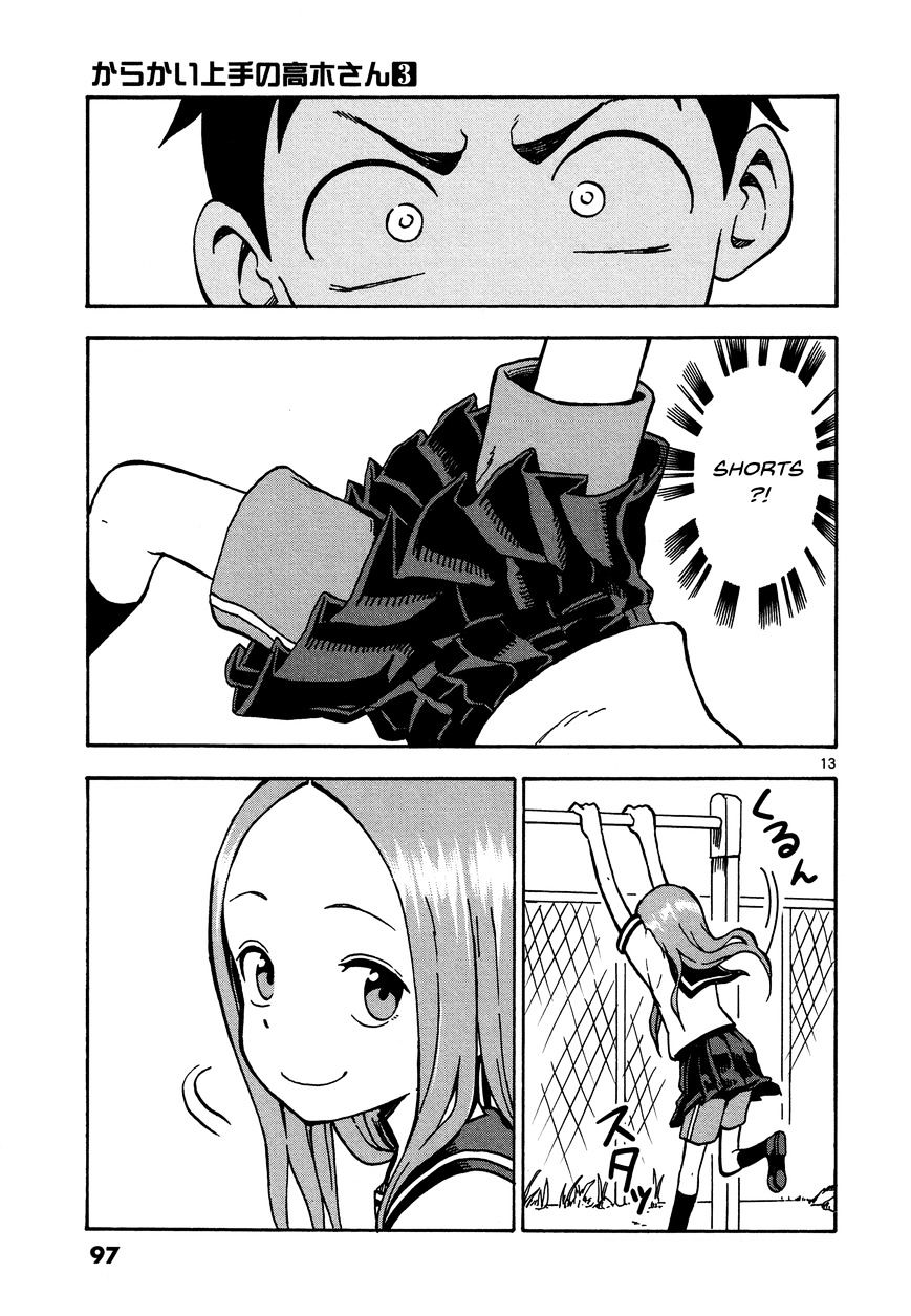 Karakai Jouzu No Takagi-San - Chapter 23 : Gymnastics