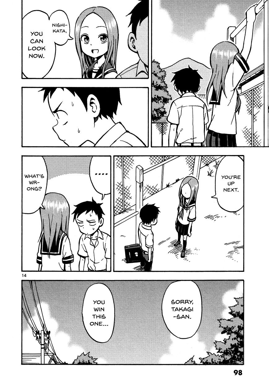 Karakai Jouzu No Takagi-San - Chapter 23 : Gymnastics