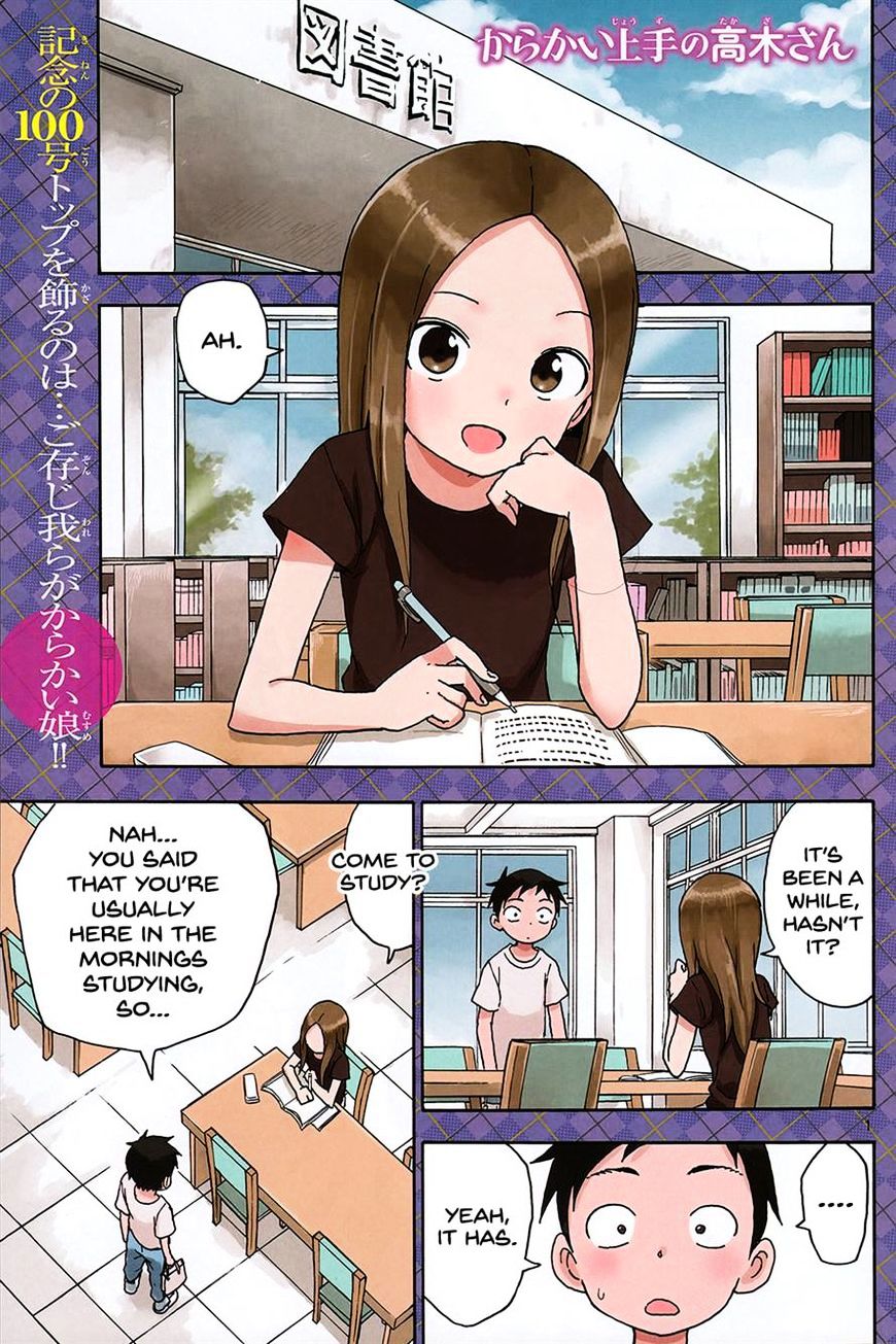 Karakai Jouzu No Takagi-San - Chapter 60