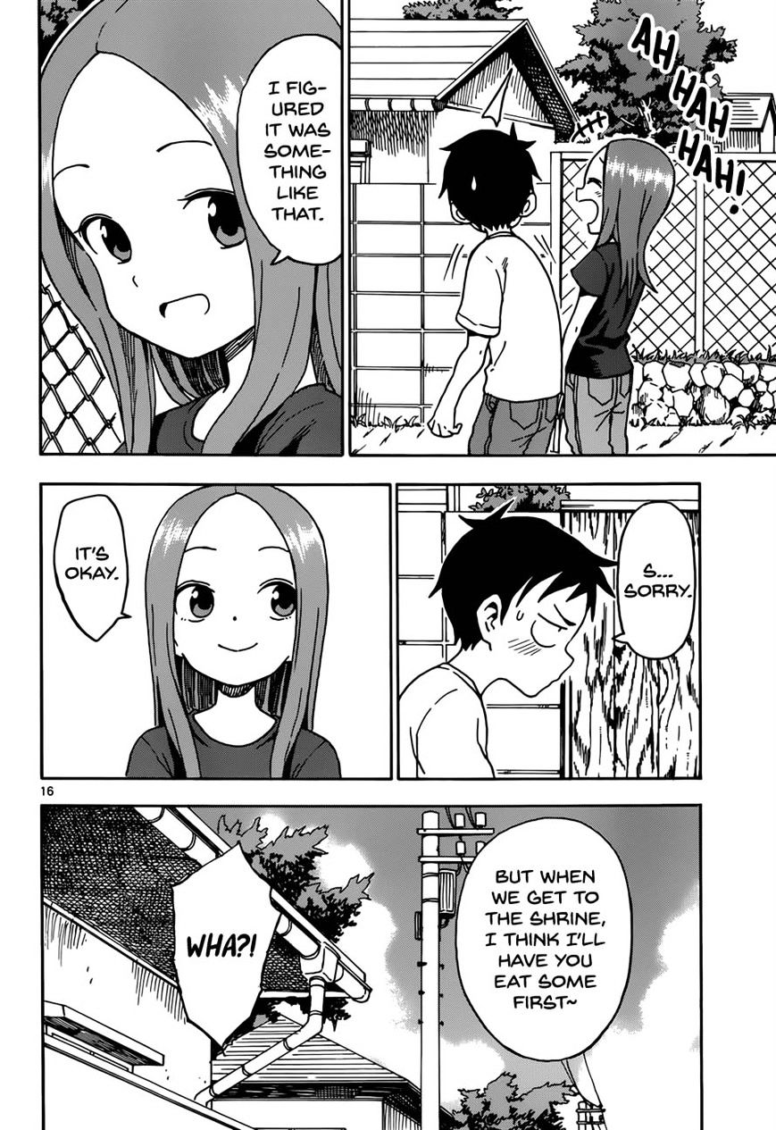 Karakai Jouzu No Takagi-San - Chapter 60