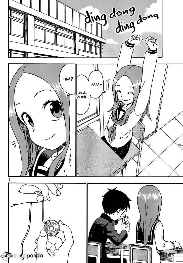 Karakai Jouzu No Takagi-San - Chapter 63