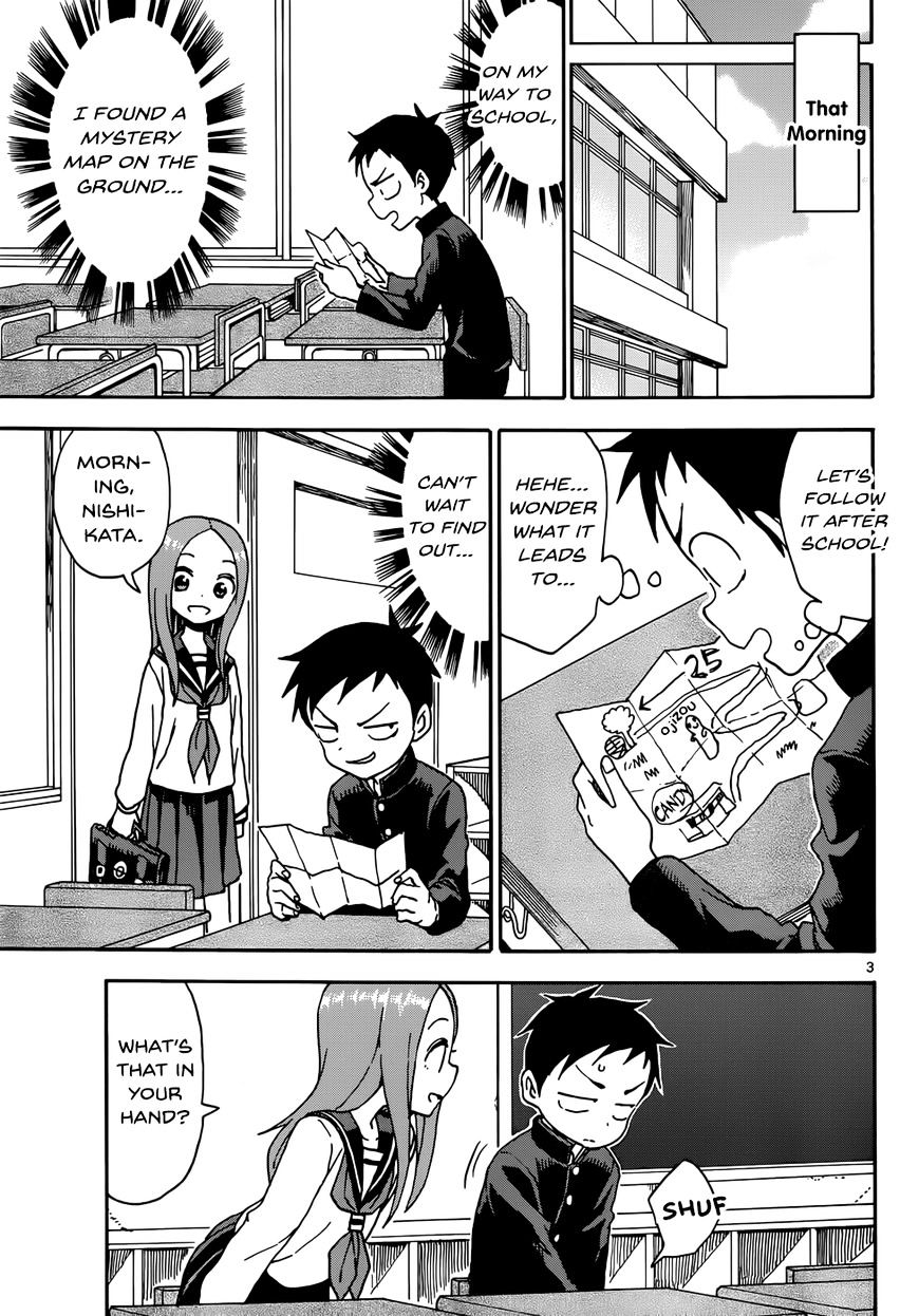 Karakai Jouzu No Takagi-San - Chapter 43 : Treasure Hunting