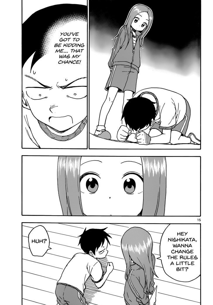 Karakai Jouzu No Takagi-San - Vol.3 Chapter 52 : Revenge