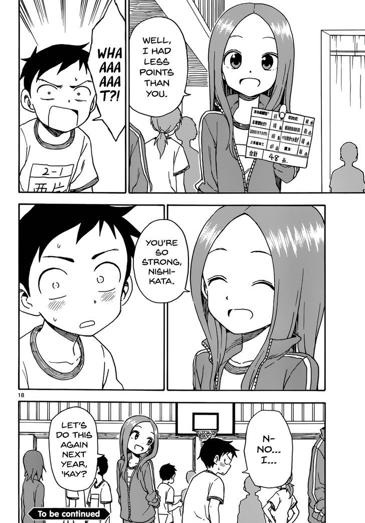 Karakai Jouzu No Takagi-San - Vol.3 Chapter 52 : Revenge