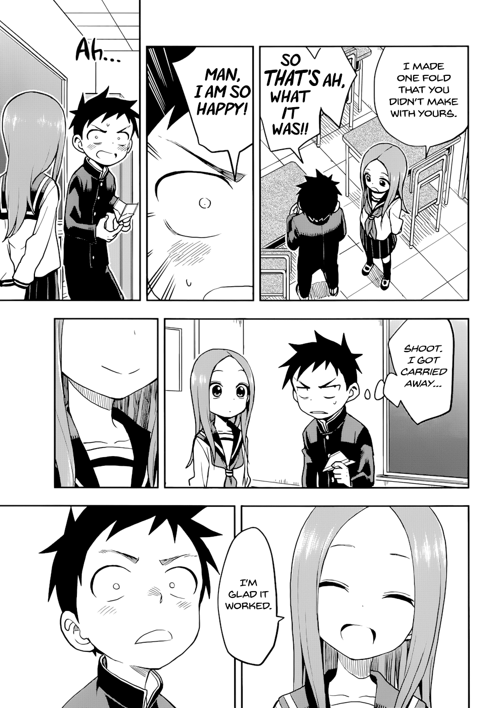 Karakai Jouzu No Takagi-San - Chapter 130: Paper Airplane