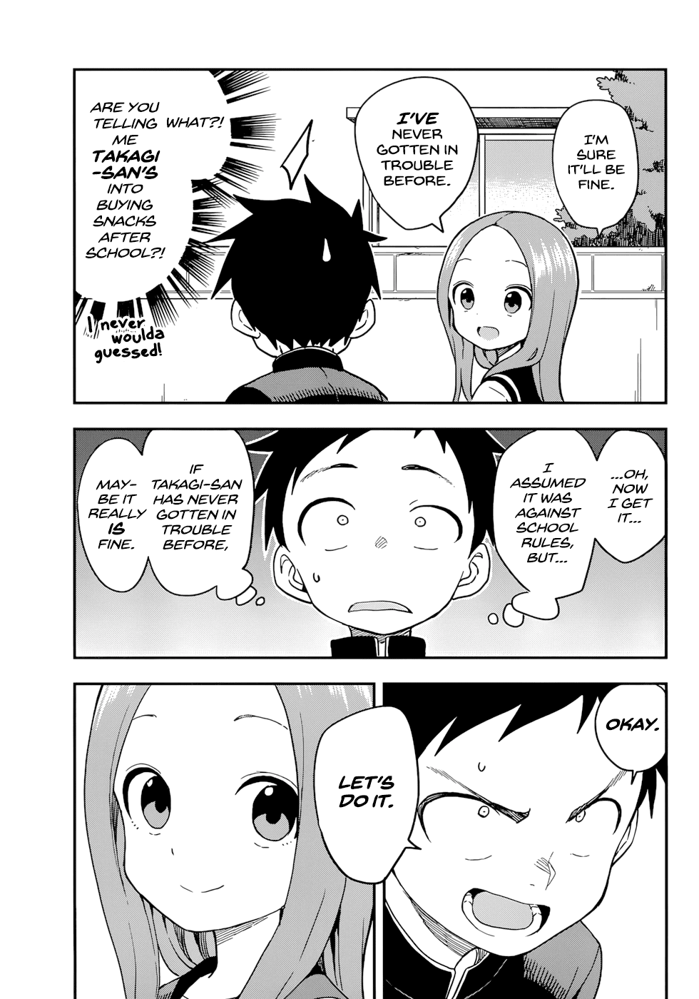 Karakai Jouzu No Takagi-San - Chapter 156: Buying Snacks