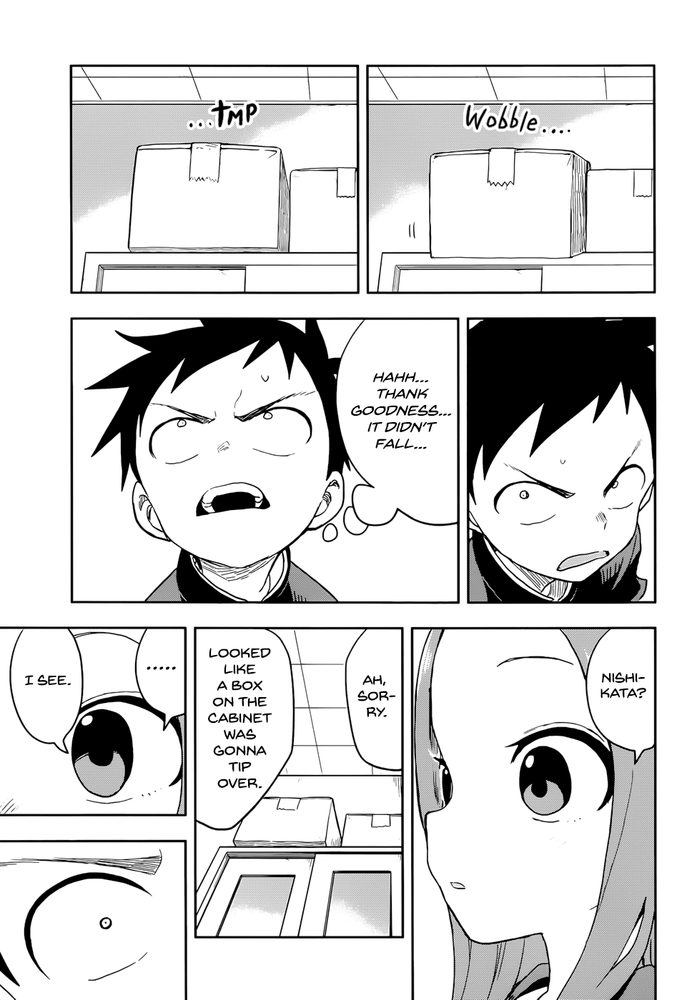 Karakai Jouzu No Takagi-San - Chapter 137: Using One's Strength