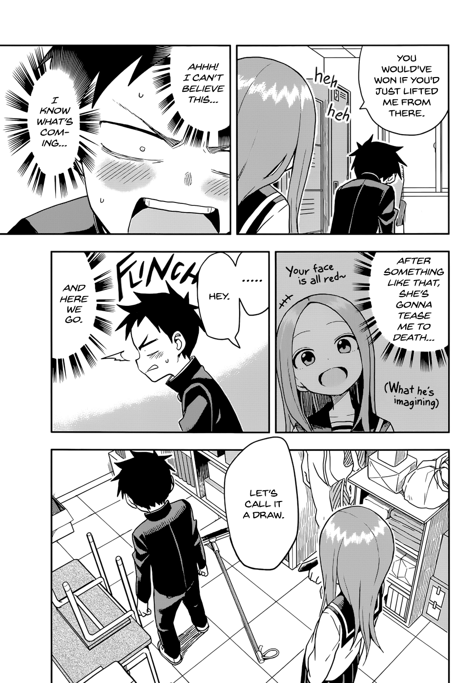 Karakai Jouzu No Takagi-San - Chapter 137: Using One's Strength