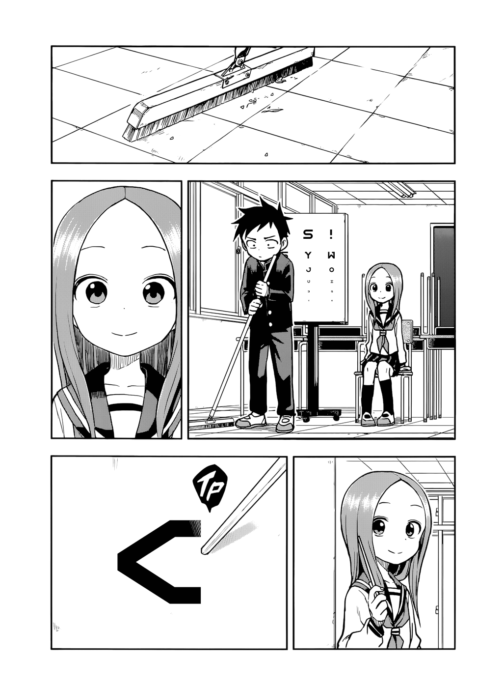 Karakai Jouzu No Takagi-San - Chapter 128: Vision Contest