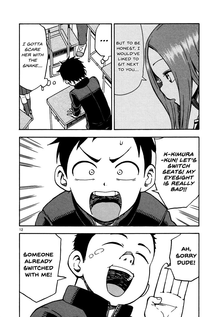 Karakai Jouzu No Takagi-San - Chapter 21 : Changing Seats