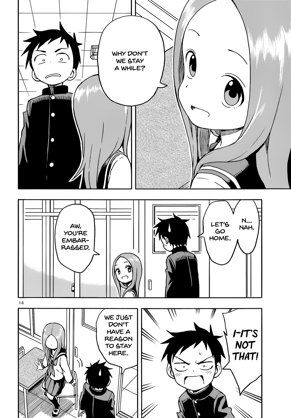 Karakai Jouzu No Takagi-San - Chapter 101: Forgotten Homework