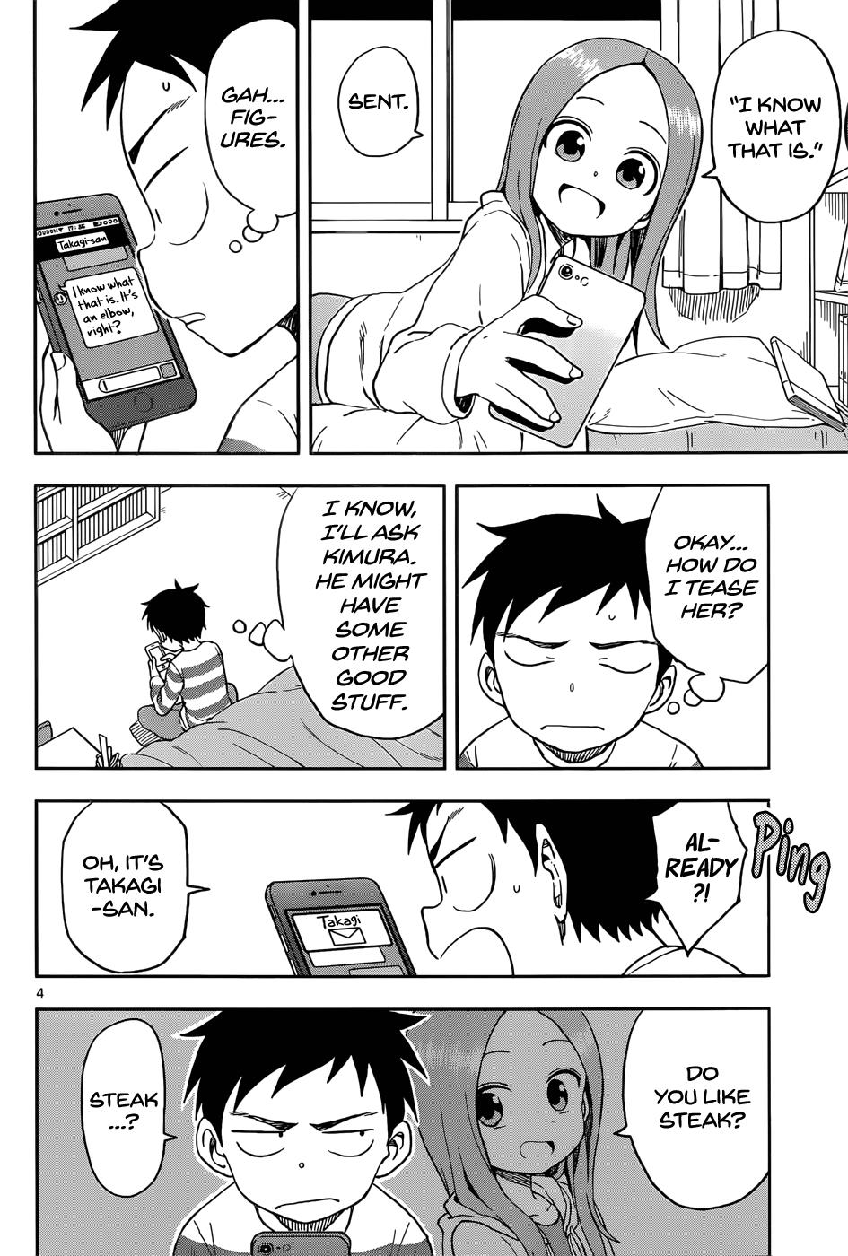 Karakai Jouzu No Takagi-San - Chapter 76