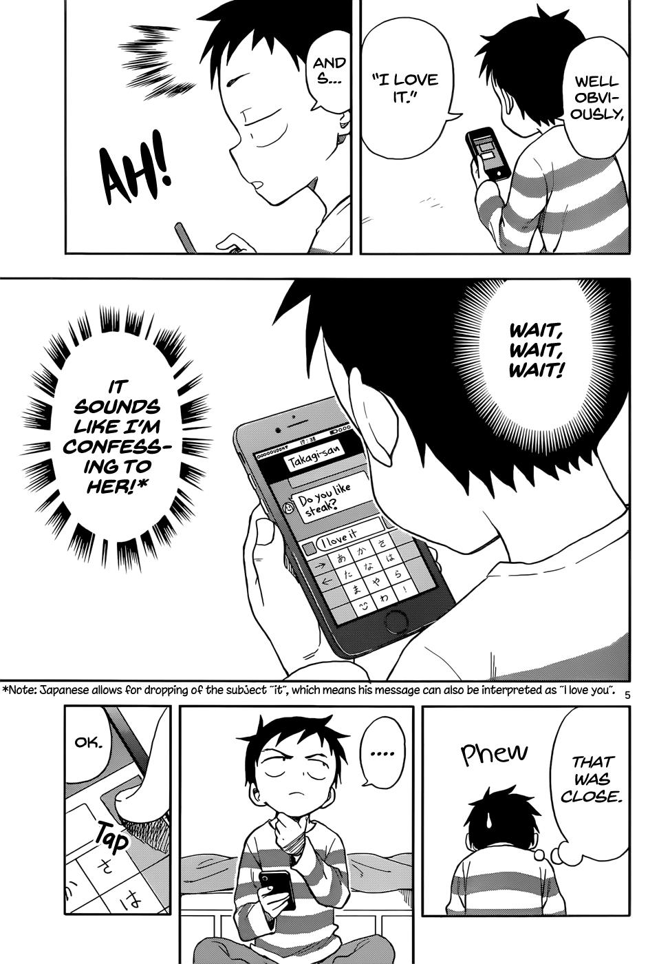 Karakai Jouzu No Takagi-San - Chapter 76