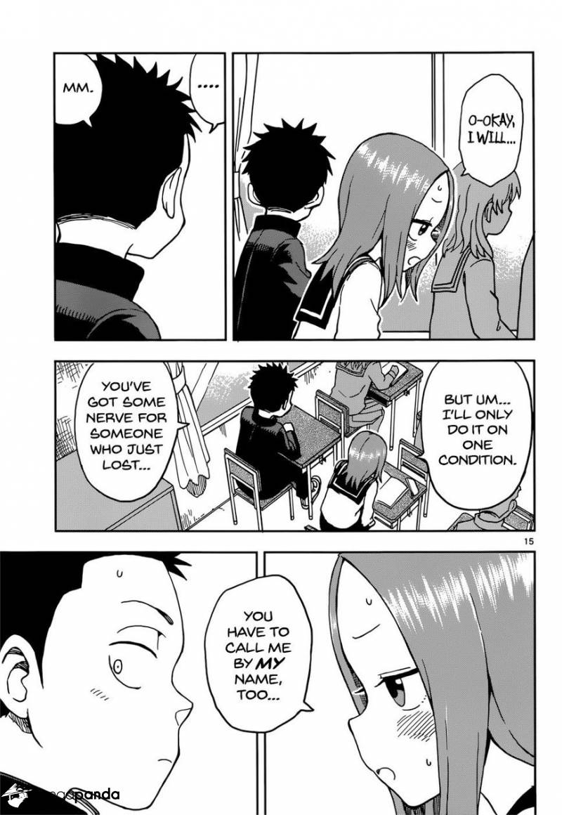 Karakai Jouzu No Takagi-San - Chapter 73