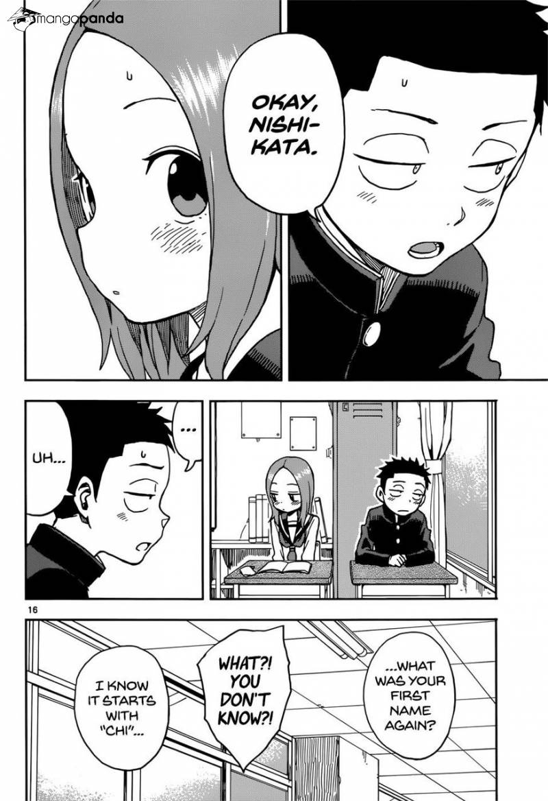 Karakai Jouzu No Takagi-San - Chapter 73