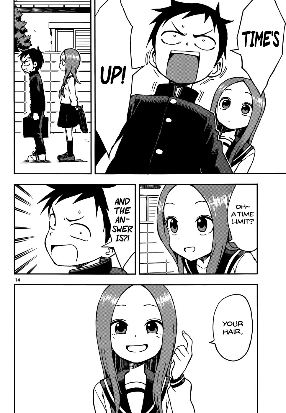 Karakai Jouzu No Takagi-San - Chapter 74