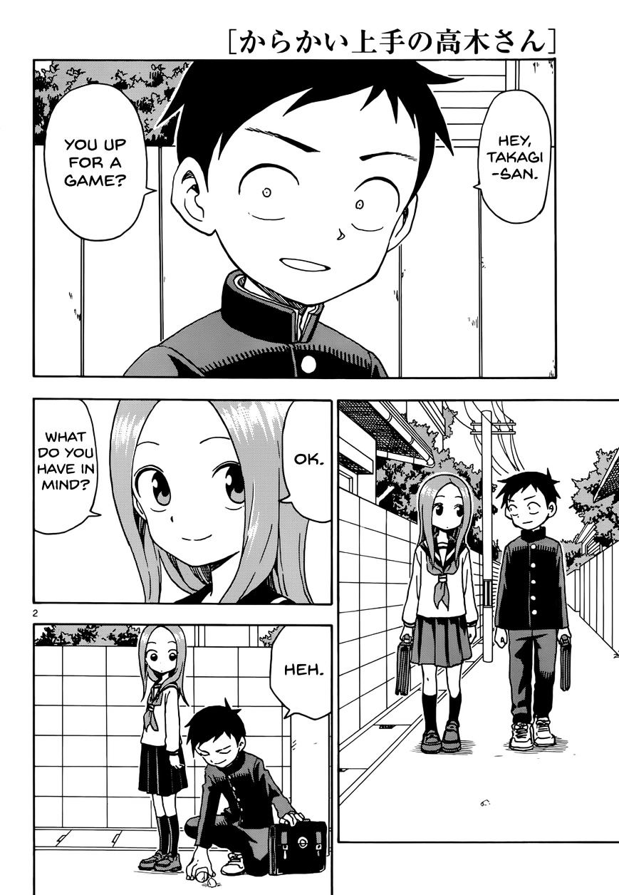 Karakai Jouzu No Takagi-San - Chapter 49 : Rock Kicking