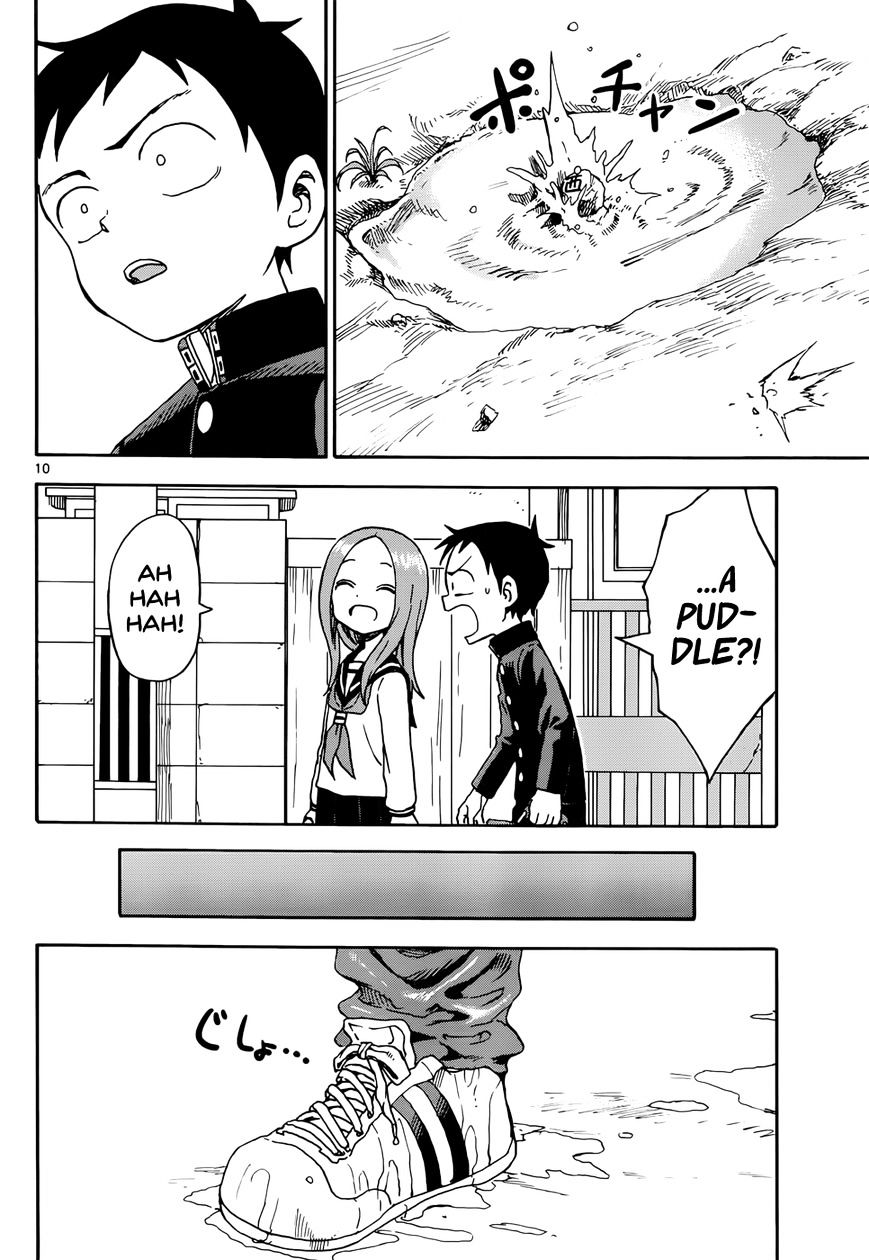 Karakai Jouzu No Takagi-San - Chapter 49 : Rock Kicking