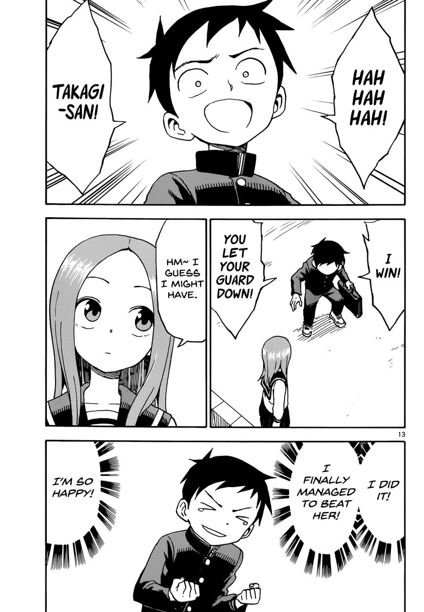 Karakai Jouzu No Takagi-San - Chapter 49 : Rock Kicking