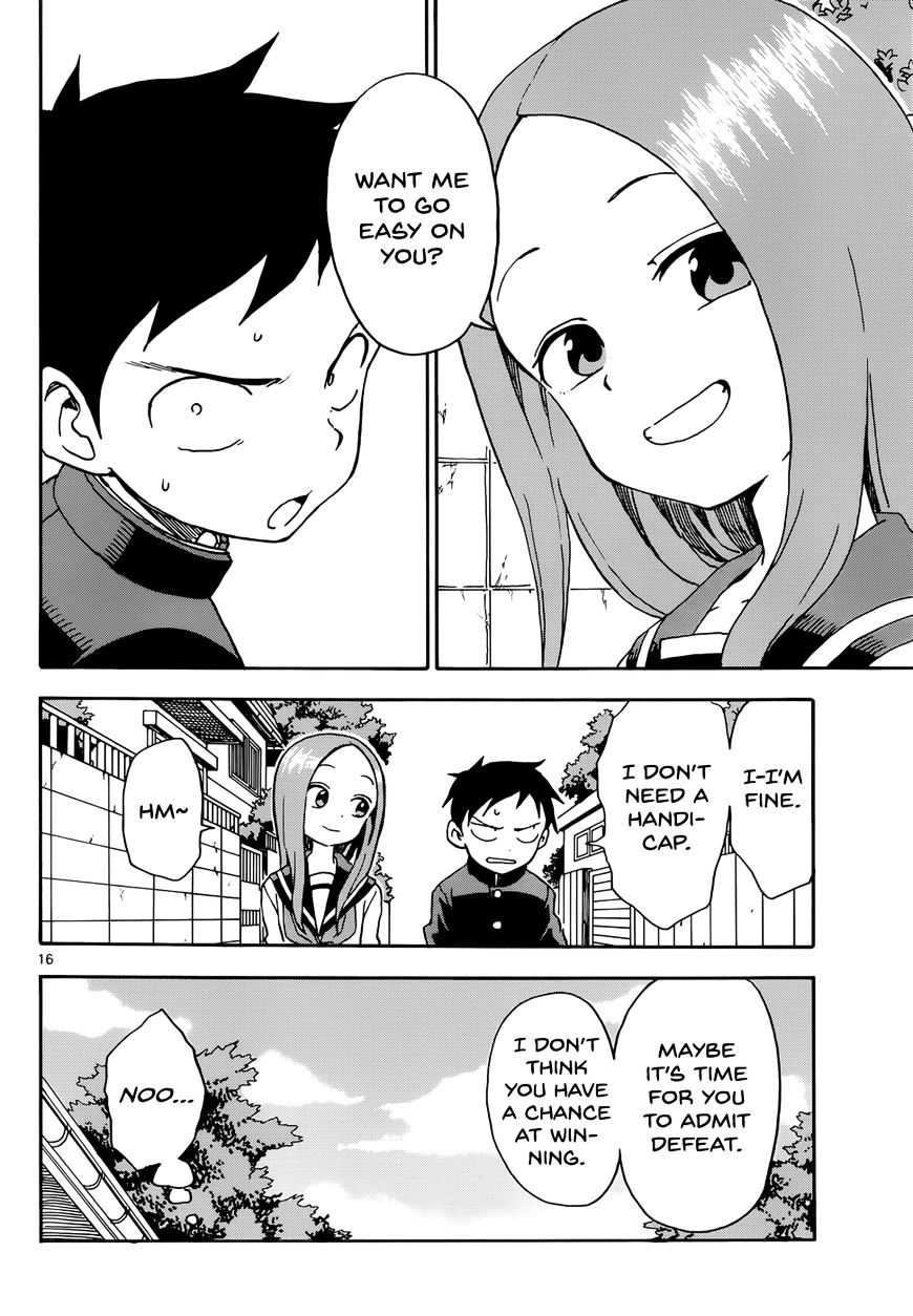 Karakai Jouzu No Takagi-San - Chapter 49 : Rock Kicking