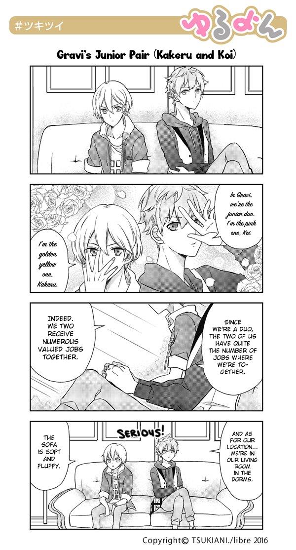 Tsukiuta. Tweet Manga -Tsukitwi.- - Vol.1 Chapter 18: Gravi's Junior Pair (Kakeru And Koi)