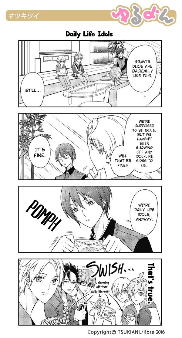 Tsukiuta. Tweet Manga -Tsukitwi.- - Vol.1 Chapter 24: Daily Life Idols