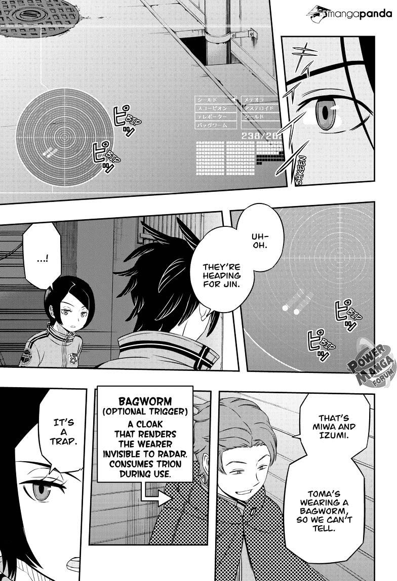 World Trigger - Chapter 30 : Arashiyama’s Unit 4