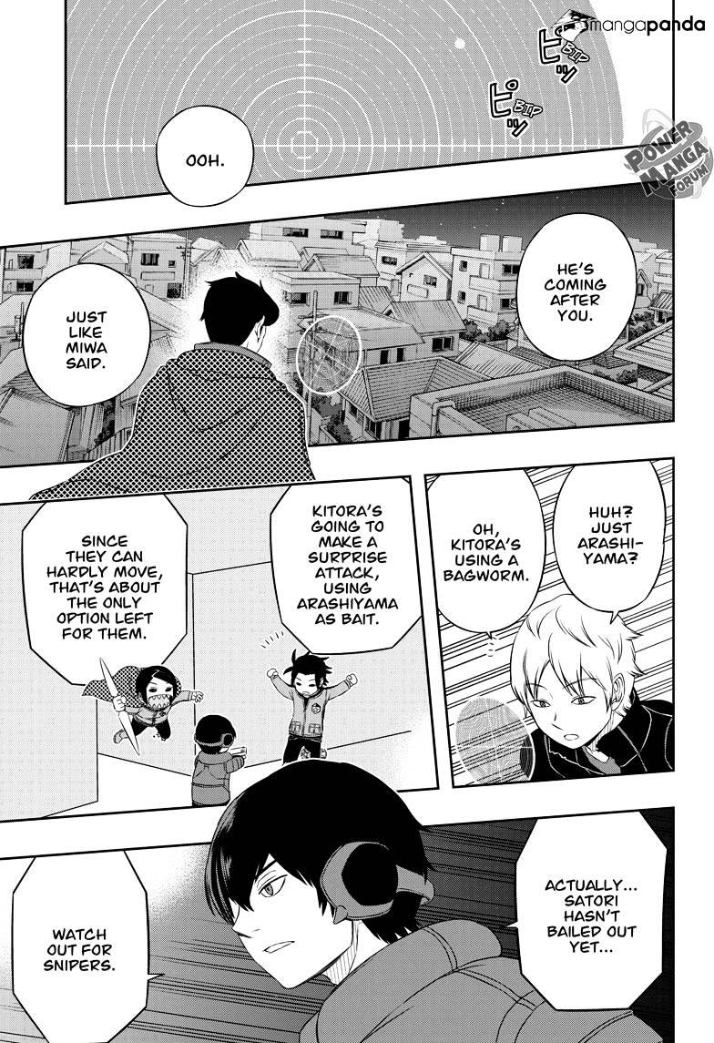 World Trigger - Chapter 30 : Arashiyama’s Unit 4